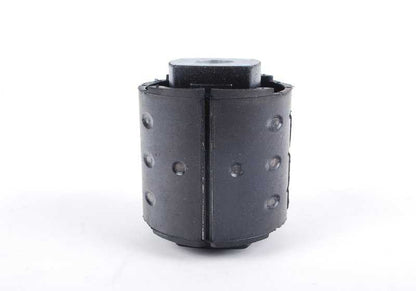 Silentblock of rubber oem 33316770826 for BMW E60, E60N, E61, E61N, E63, E63N, E64, E64N. Compatible with rear bridge. Original BMW spare.