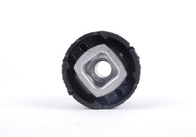 Silentblock of rubber oem 33316770826 for BMW E60, E60N, E61, E61N, E63, E63N, E64, E64N. Compatible with rear bridge. Original BMW spare.