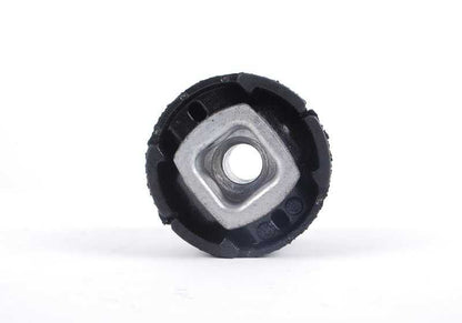 Silentblock of rubber oem 33316770826 for BMW E60, E60N, E61, E61N, E63, E63N, E64, E64N. Compatible with rear bridge. Original BMW spare.