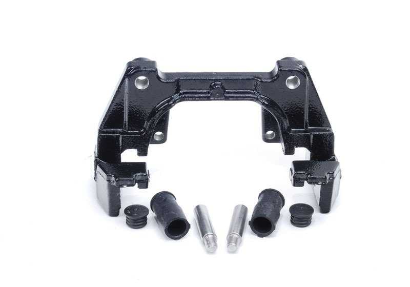 Soporte pinza de freno delantero OEM 34112282619 para BMW E46 y Z4 E85/E86. Original BMW.