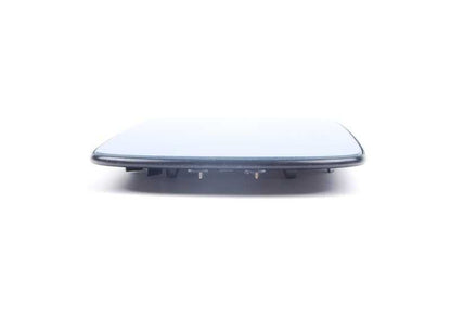 Cristal retrovisor izquierdo calefactable plano OEM 51168250436 para BMW E46, E39. Repuesto original BMW.