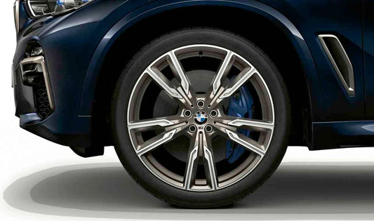 M Style V Spoke 747 Alloy Wheels OEM 36118072003 for BMW G05 (X5) &amp; G06 (X6). Original BMW.