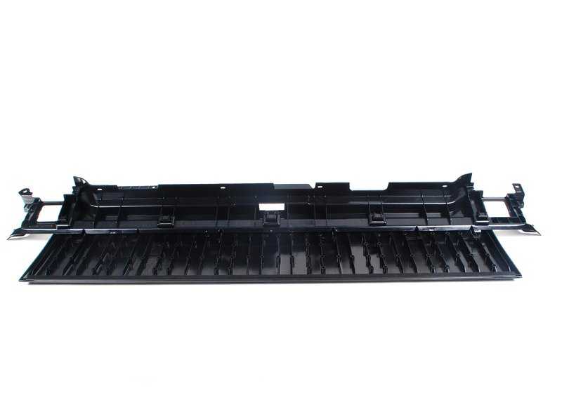 Protector de borde de maletero negro OEM 51476955000 para BMW X5 E70 3.0d, 3.0sd, 3.0si, 3.5d, 4.8i. Original BMW.