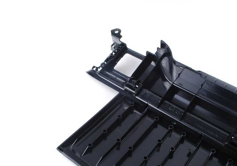 Protector de borde de maletero negro OEM 51476955000 para BMW X5 E70 3.0d, 3.0sd, 3.0si, 3.5d, 4.8i. Original BMW.