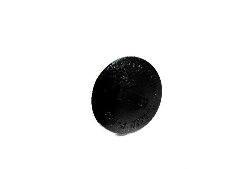 Botón de sujeción negro OEM 51478189958 para BMW E46 {316i AL11, AL12, AL21, AL22, AL51, AN72, AN82, AY11, AY31, AY32}. Pieza original BMW.