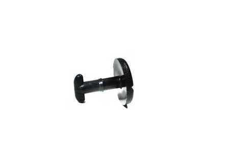 Cierre antracita 22,5mm OEM 51478243734 para BMW E46, X3 E83, X5 E53 y MINI R50, R53, Cabrio R52. Original BMW y MINI.