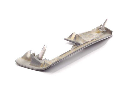 Moldura salpicadero izquierda color moongrey OEM 51457116972 para BMW E46 316i (todos los modelos compatibles). Original BMW.