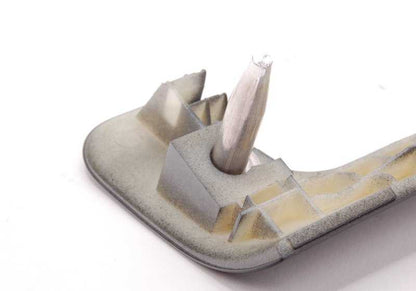 Moldura salpicadero izquierda color moongrey OEM 51457116972 para BMW E46 316i (todos los modelos compatibles). Original BMW.