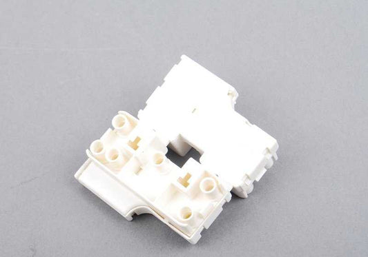 Conector eléctrico 6 pines blanco OEM 61131378126 para BMW E34, E32, E36, E30, E31, E28, E24. Original BMW.