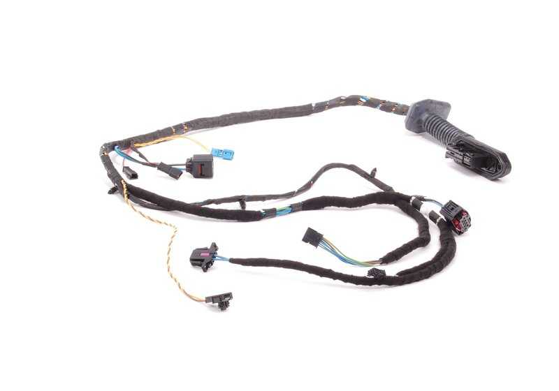Cableado puerta lado conductor OEM 61116913074 para BMW E46. Recambio original BMW.