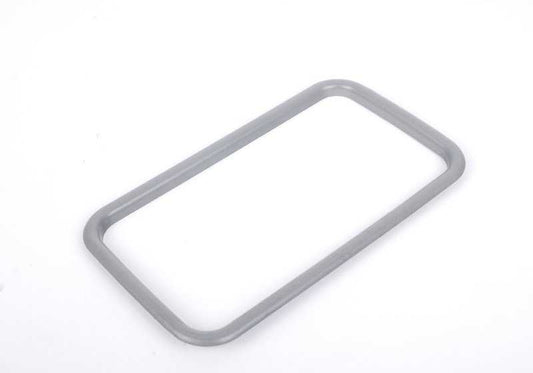 Marco interior en color gris plata OEM 51438137919 para BMW E34 518i, 520i. Compatible con versiones manual y automática. Original BMW.