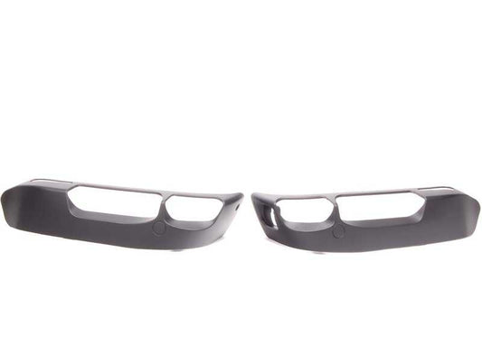Cubierta exterior negra OEM 52107057988 para BMW E39 y E38. Pieza original BMW.