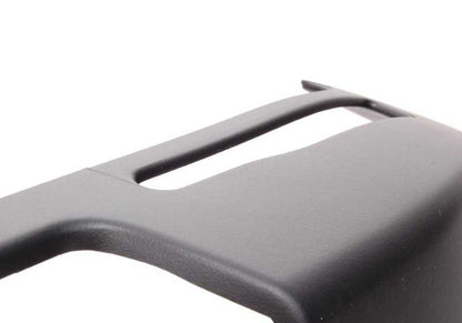 Cubierta exterior negra OEM 52107057988 para BMW E39 y E38. Pieza original BMW.