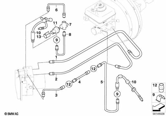 Proteção ao calor para BMW 5 E60 Series, E61 Series 6 E63, E64 (OEM 66316771248). BMW original.