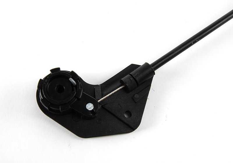 Mecanismo de apertura capó delantero OEM 51238208442 para BMW E46. Original BMW.