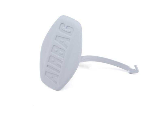 Rotuló indicativo "Airbag Lateral" OEM 51417004437 para BMW X5 E53 (2001-2006). Original BMW.