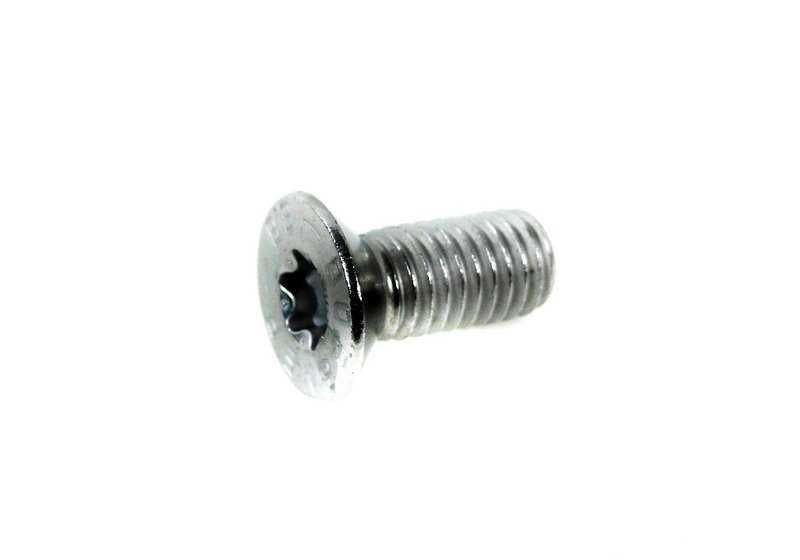 Tornillo avellanado Torx OEM 51211928850 para BMW E30, E36, E46, E34, E60, E61, E63, E64, E32, E65, E66, E31, E53. Original BMW.