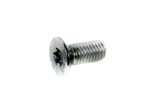 Tornillo avellanado Torx OEM 51211928850 para BMW E30, E36, E46, E34, E60, E61, E63, E64, E32, E65, E66, E31, E53. Original BMW.