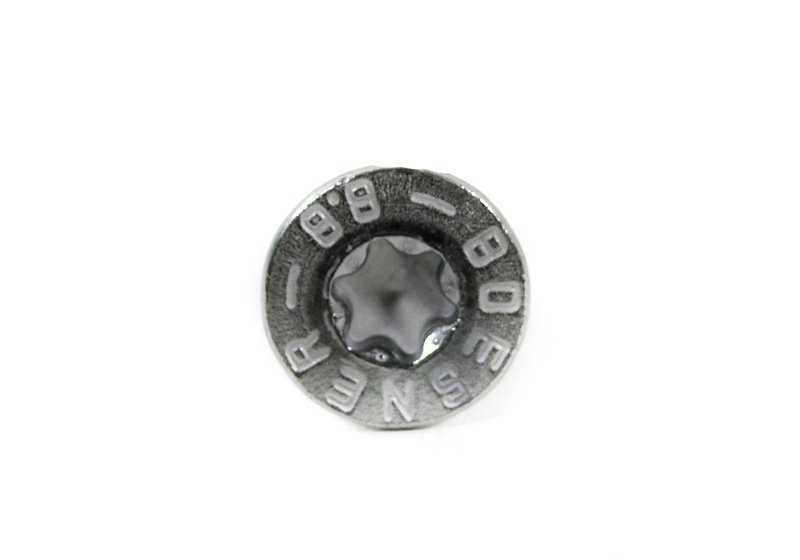 Tornillo avellanado Torx OEM 51211928850 para BMW E30, E36, E46, E34, E60, E61, E63, E64, E32, E65, E66, E31, E53. Original BMW.