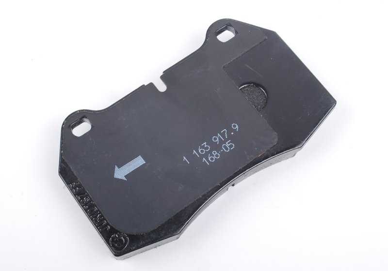 Kit de reparación de pastillas de freno sin amianto OEM 34111163923 para BMW E31. Original BMW.