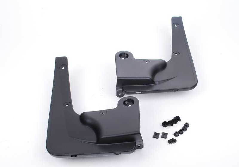 Guardabarros / Defensas contra barro OEM 82162156538 para BMW F25 (X3) y F26 (X4). Original BMW.