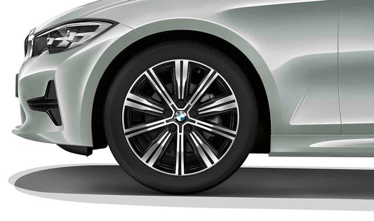 Set of tires and tires Double radio 782 for BMW (compatible with G20 models, G21). Original BMW.
