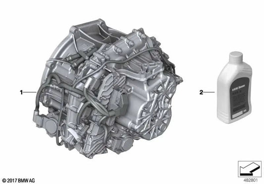 Dupla embreagem para BMW Série 2 U06, X1 U11 (OEM 28005B12101). BMW original