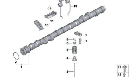 Tornillo ASA M6x23 OEM 07129904571 para BMW E81, E82, E87, E88, F20, F21, F22, F23, F87, E90, E91, E92, E93, F30, F31, F34, F80, F32, F33, F36, F82, F83, E60, E61, F07, F10, F11, F18, E63, E64, F06, F12, F13, E65, E66, F01, F02, E84, E83, F25, F26, E
