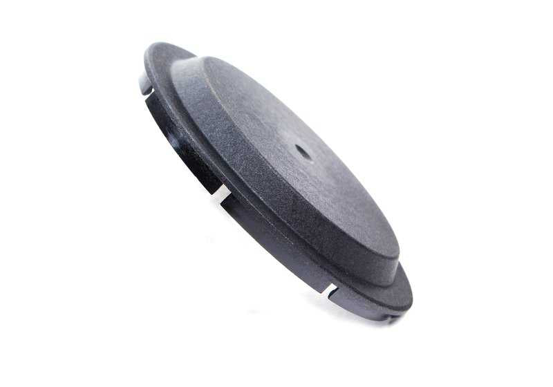 Tapa protectora para polea tensora OEM 64551748384 para BMW E36, E34, Z3. Original BMW.