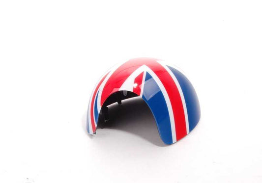 Cubierta para espejo izquierdo diseño Union Jack OEM 51160415113 para MINI R56, R55 Clubman, R57 Cabrio, R58 Coupé, R59 Roadster, R60 Countryman, R61 Paceman. Original MINI.