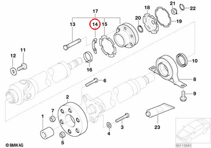 OEM sheet metal supplement 33207572719 for BMW E81, E82, E46, E60, F10, X5 E53... and more. Genuine BMW.