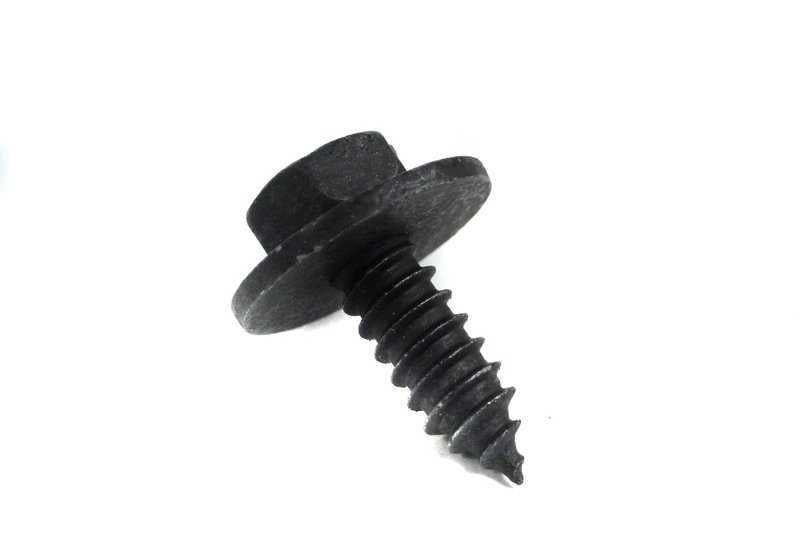 Chapa screw 6.3x19 mm OEM 07119901369 for BMW E46, E53, E52. Compatible with side panels, thermal insulation and more. Original BMW piece.