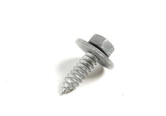 Tornillo hexagonal para chapa con arandela OEM 07119901515 para BMW E21, E30, E46, E34, E38... y más. Original BMW.