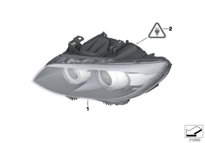 Faro Bi-Xenon Para Bmw Serie 3 E9X. Original Recambios