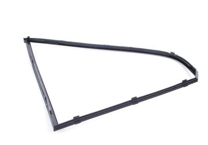 Marco derecho del cristal de la puerta OEM 51348186184 para BMW E39. Original BMW.