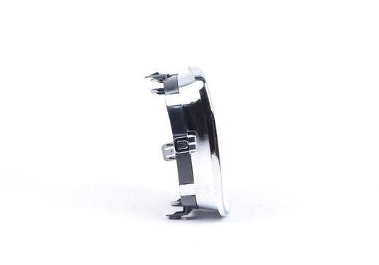 Rejilla de adorno con marco cromado izquierdo OEM 51137166439 para BMW Serie 1 E81, E87 LCI, E82, E88. Original BMW.