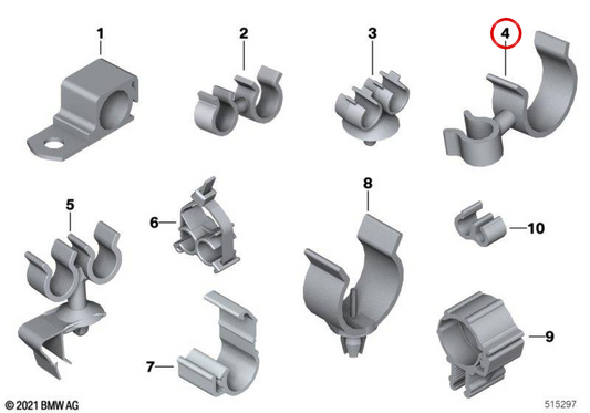 Amortisseur arrière OEM 33548531148 pour motos BMW R1200GS, R1250GS, R1200RT, R1250RT... et plus. BMW Motorrad d'origine.