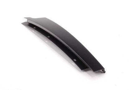 Embellecedor marco ventana pilar B puerta trasera izquierda OEM 51357033811 para BMW E60 y E61. Original BMW.