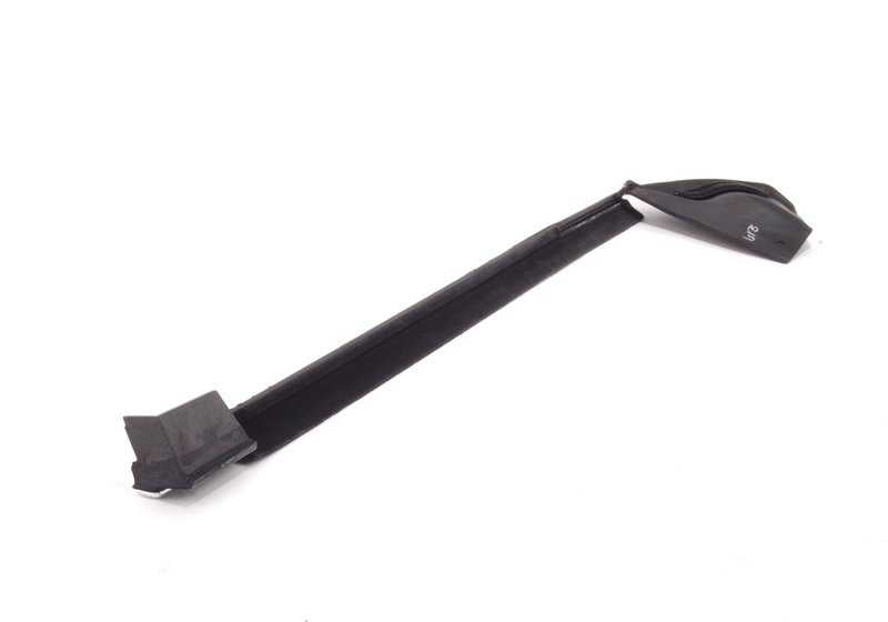 Cubierta exterior del carril de ventana derecha cromada OEM 51367026388 para BMW E46 320Ci, 323Ci (todos los modelos compatibles). Original BMW.