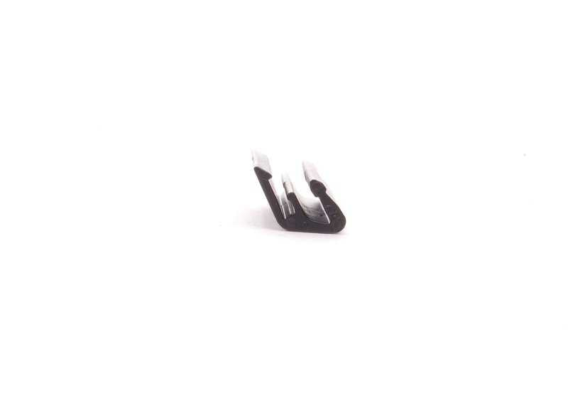 Clip sujeción moldura puerta OEM 51327041450 para BMW X5 E53. Pieza original BMW.