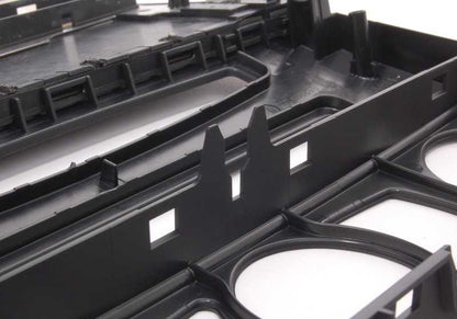 Dashboard di stampaggio in Alamo OEM centrale 51456951037 per BMW E60, E61. BMW originale.