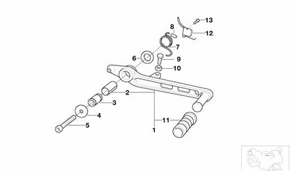 M6x20-8.8-Zns3 OEM 35211231067 Sechseckschraube für BMW R 1200 GS Motorcycles, F 650 CS, R 1150 GS ... und mehr. Originaler BMW Motorrad.