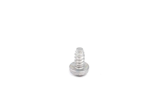 Sheet metal screw for BMW E81, E82, E87, E88, E21, E30, E90, E91, E92, E93, E12, E28, E34, E24, E64, E23, E65, E66, E84, E83, E70, E71, E89, F54, F55, F56, F57, F60, R55, R56, R57, R58, R59, R60 (OEM 07119901200). Genuine BMW