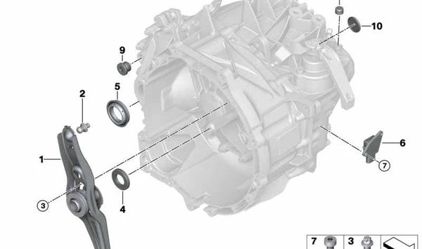 Módulo de desembrague OEM 21518657324 para BMW F40, F44, F45, F46, F48, F39 y MINI F55, F56, F57, F54, F60. Original BMW y MINI.