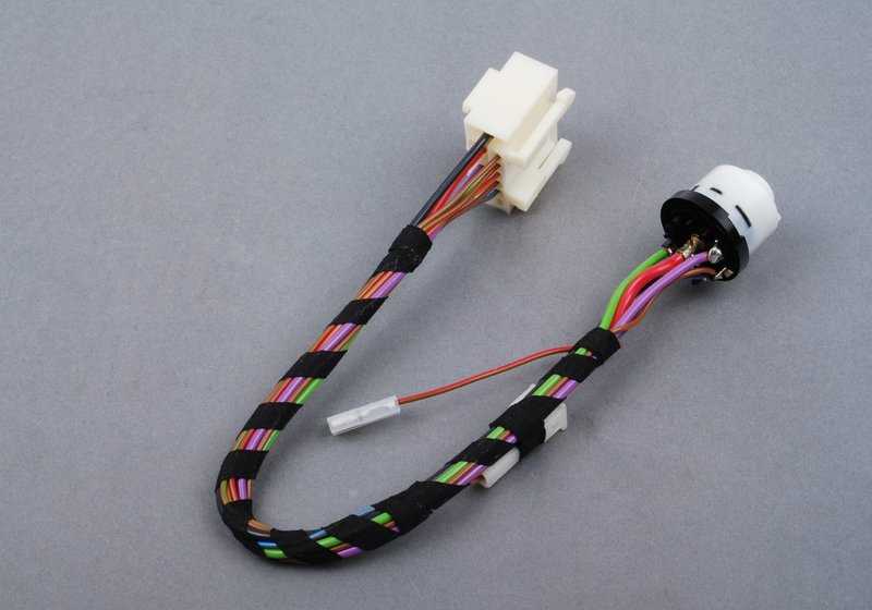 Arnés de cableado de luces traseras para varios modelos/series de BMW (OEM 61111243873). Original BMW.
