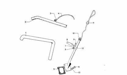 Tubo de ventilación del motor OEM 11151252665 para BMW E30, E32, E34, Z1. Original BMW.
