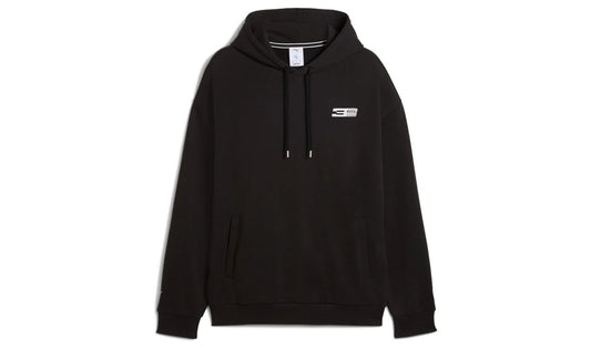 Sudadera con capucha negra 50 aniversario BMW Serie 3 para BMW. Original BMW.