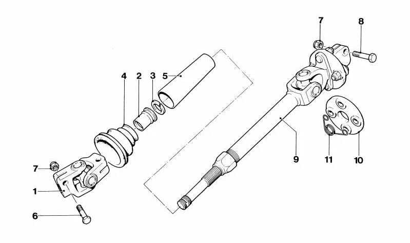 EMEND EMENDENTE ENDO 32312160428 PARA BMW E36, E46, Z3. Peça original da BMW.