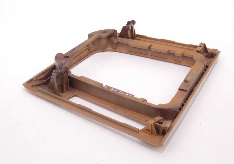 Bandeja inferior de almacenamiento en madera OEM 51167052056 para BMW E46. Original BMW.