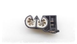Clip de tubería doble OEM 34326871117 para MINI R56, F56, Clubman R55, Cabrio R57... y más. Original MINI.